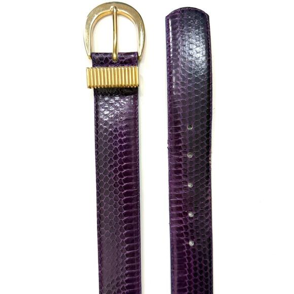 The Ritz Snake Skin Belt - Picture 2 of 6